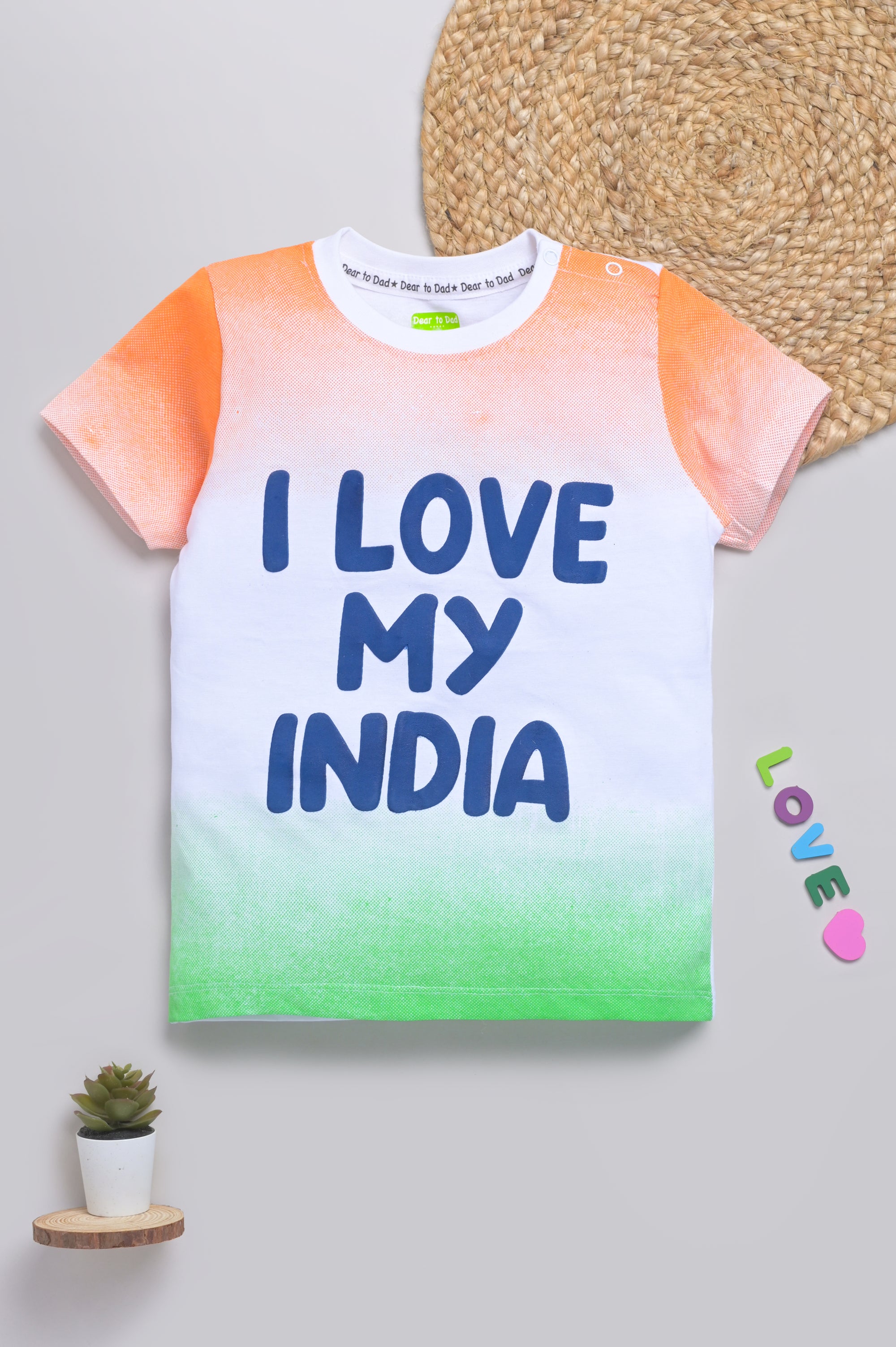 DTD Pure Cotton Half Sleeve Independent T-Shirt for Boys BT-HS-002