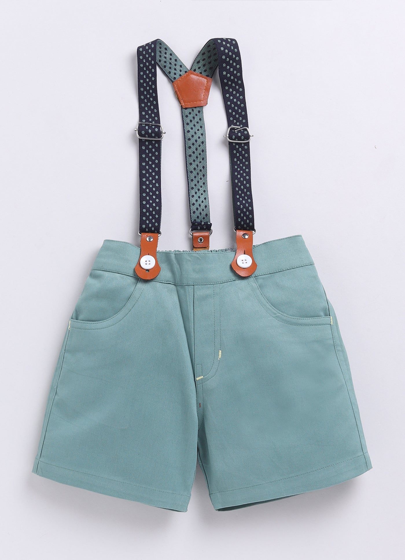 DTD Pure Cotton Half Sleeve Boys Dungaree ON-B-HSD-811