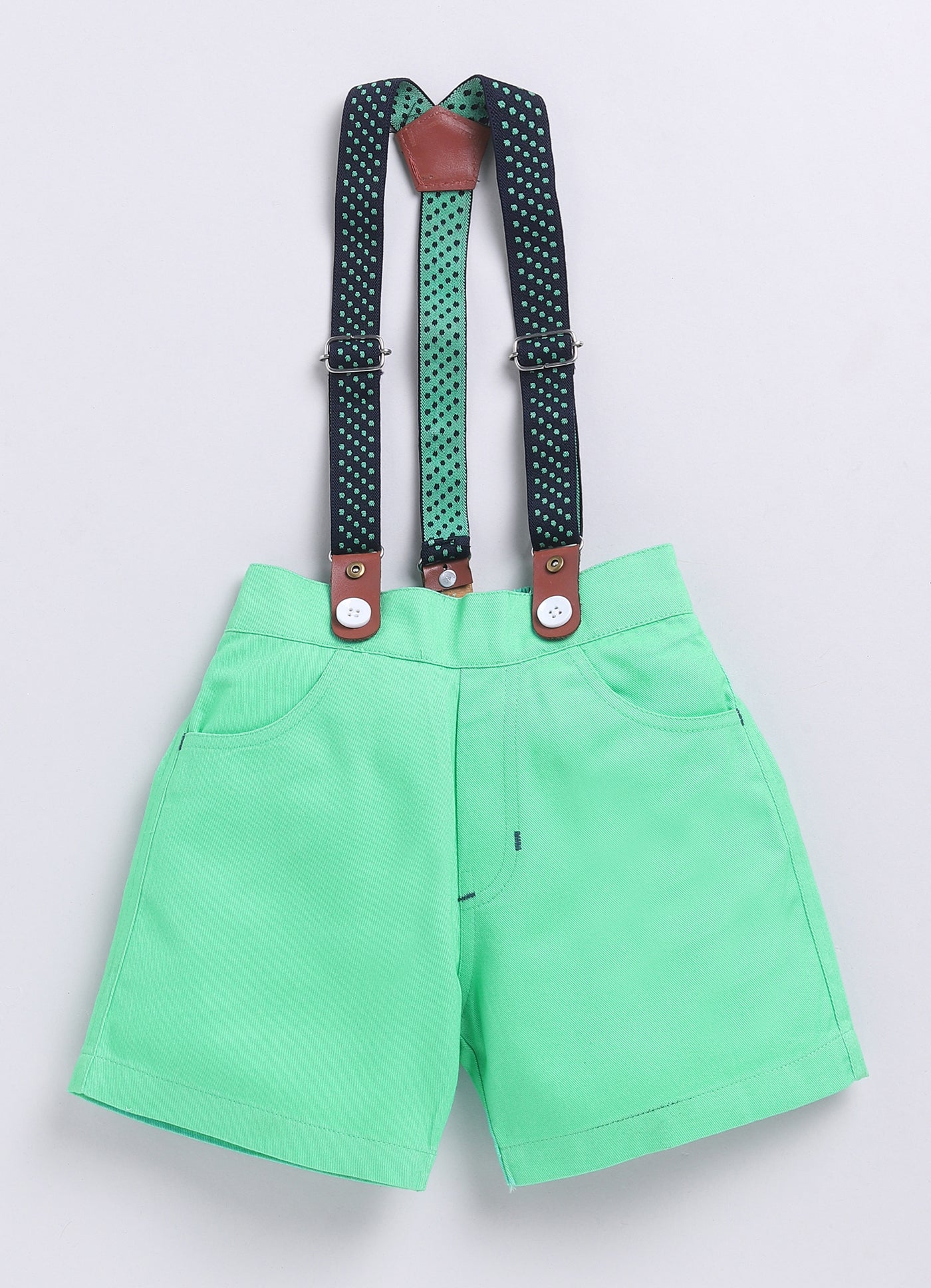 DTD Pure Cotton Half Sleeve Boys Dungaree ON-B-HSD-811