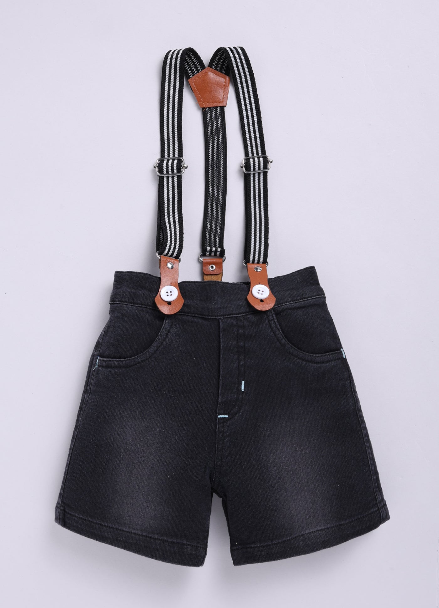 DTD Pure Cotton Half Sleeve Boys Dungaree ON-B-HSD-816
