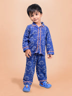 DTD Cute Dinosaurs All Over Printed Baby Boys Night Suit ON-B-FS-NS-05