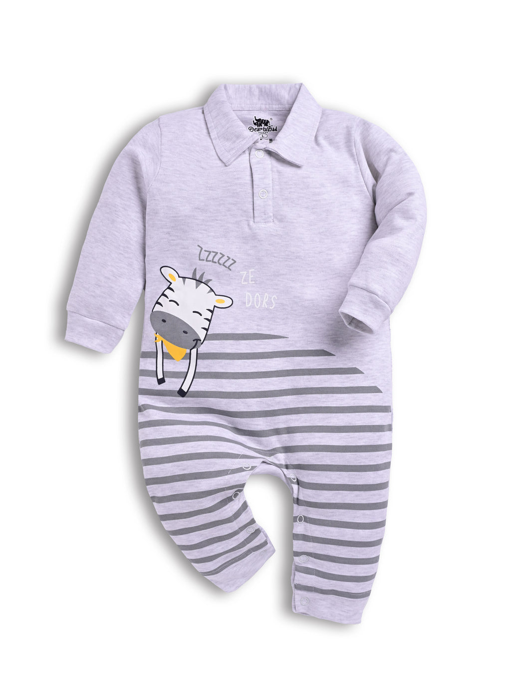 DTD Blue Color Little Cow Design Infant Baby Romper S-40AB & 40BB