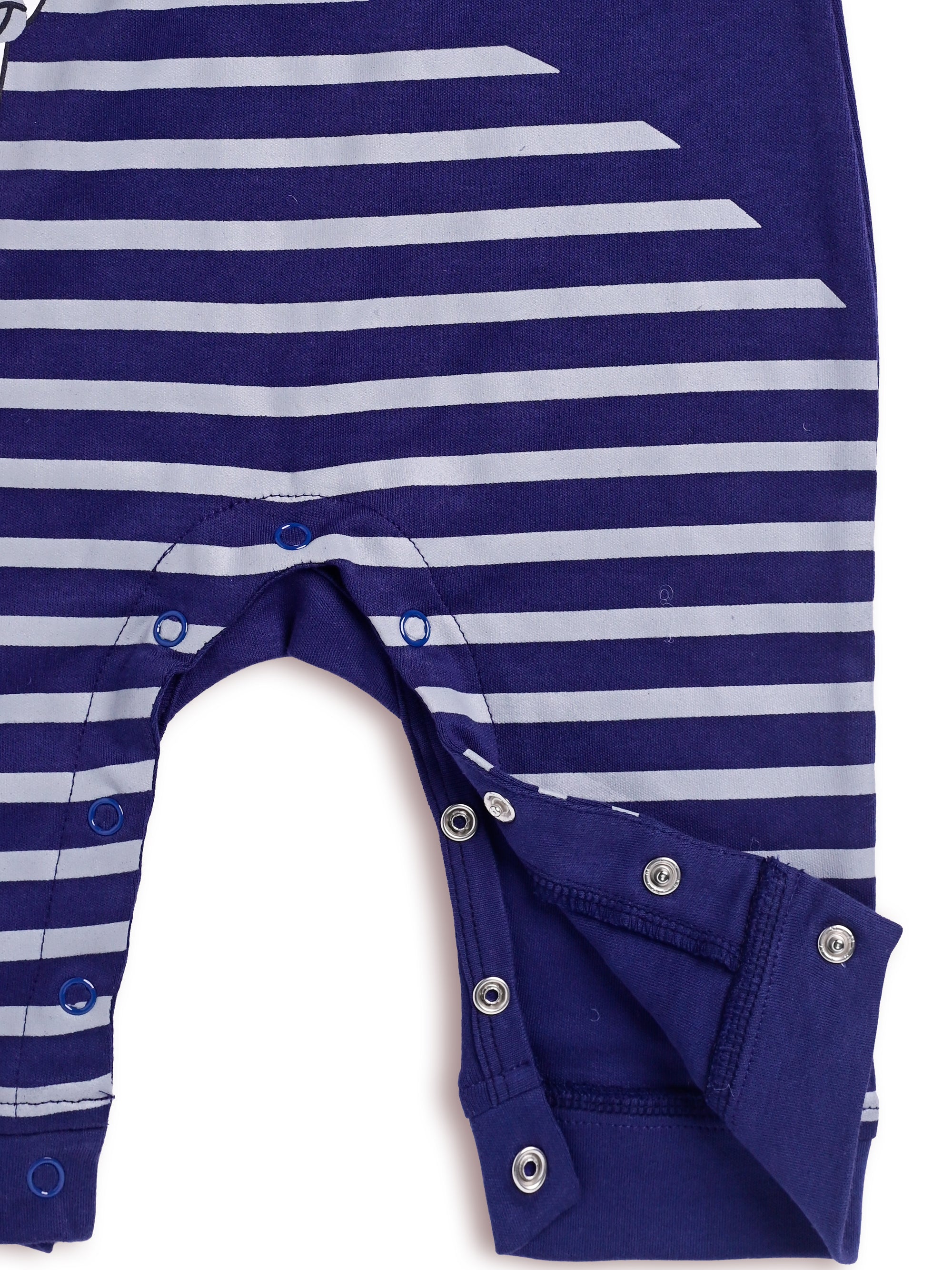 DTD Blue Color Little Cow Design Infant Baby Romper S-40AB & 40BB