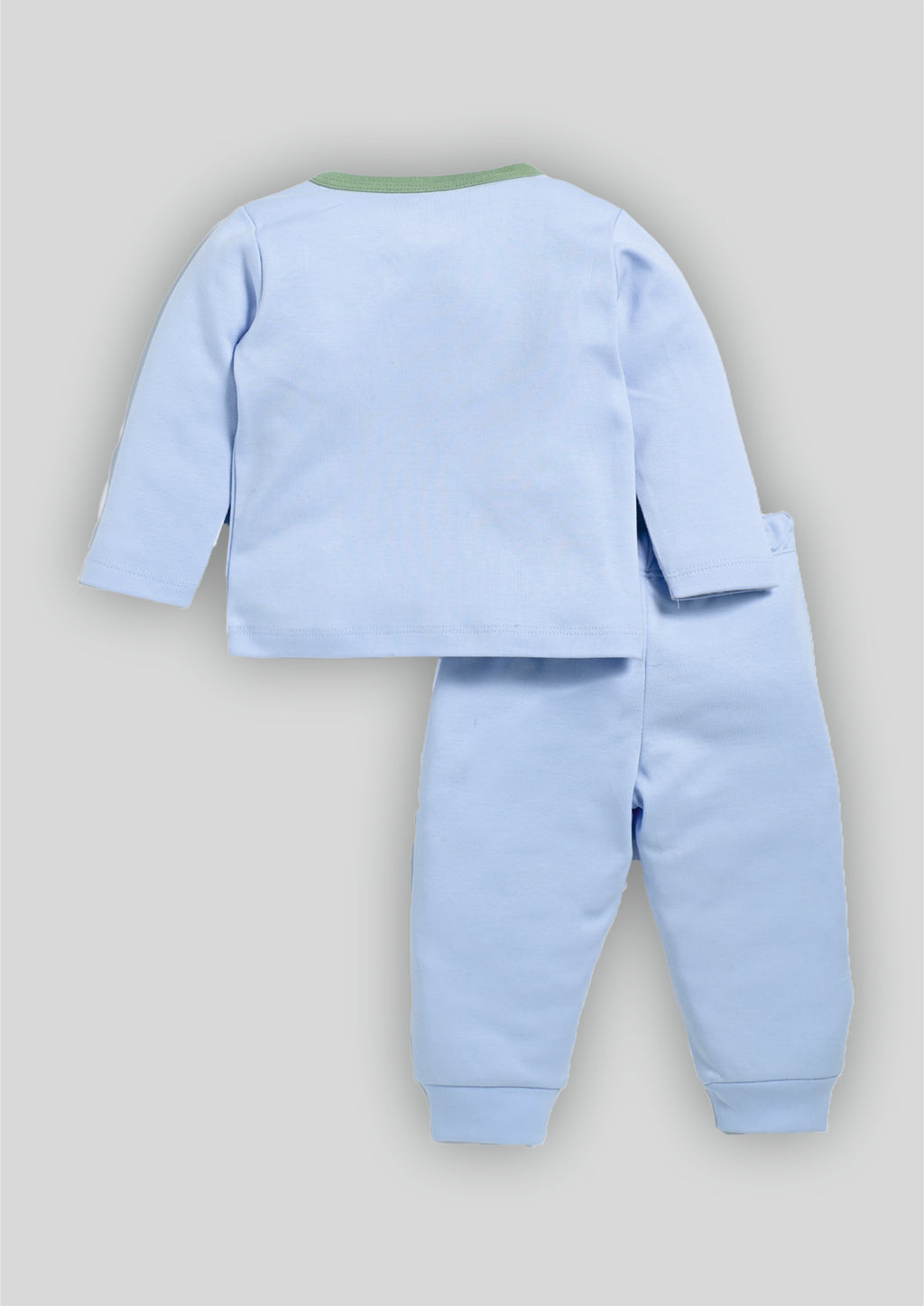 D2D Boys Blue Full Sleeve Front Open Set B-FO-14_SkyBlue