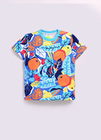 Dear To Dad Pure Cotton AOP Printed Half Sleeve Boys Co-ord Set HS-COS-06
