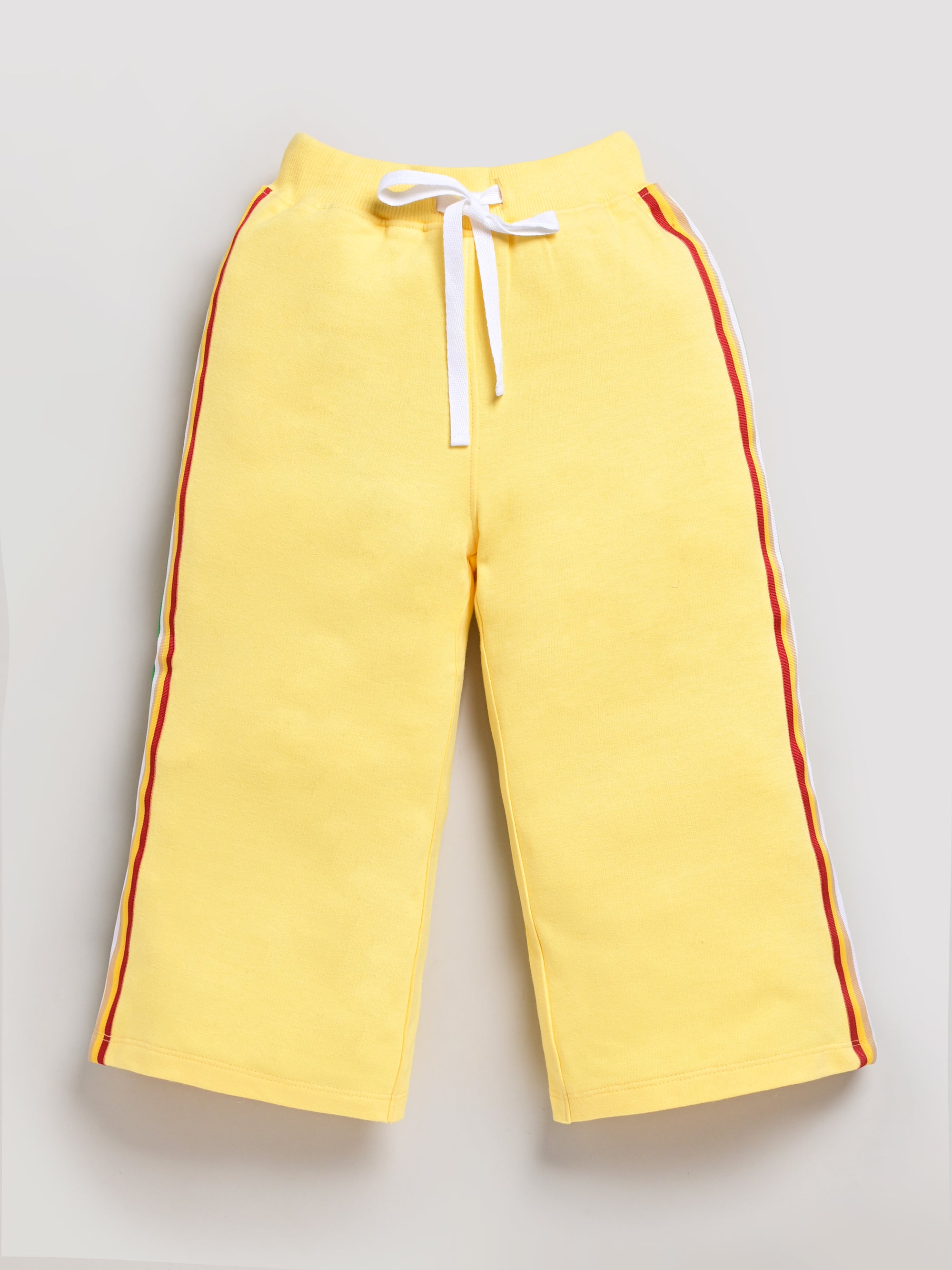 DTD Soft Pure Cotton Solid Color Girls Joggers ON-G-PJ-001-005