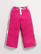 DTD Soft Pure Cotton Solid Color Girls Joggers ON-G-PJ-001-005
