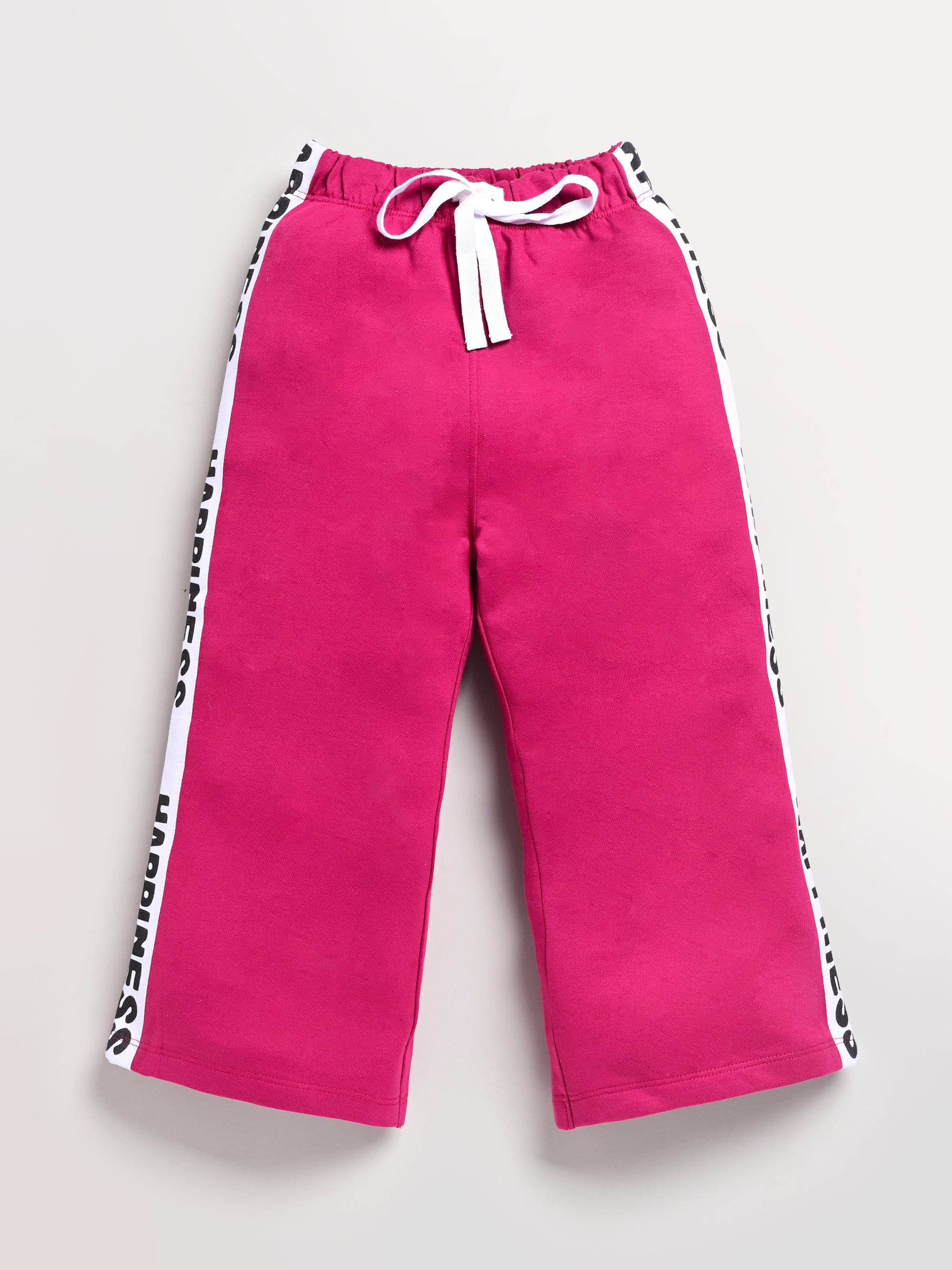 DTD Soft Pure Cotton Solid Color Girls Joggers ON-G-PJ-001-005
