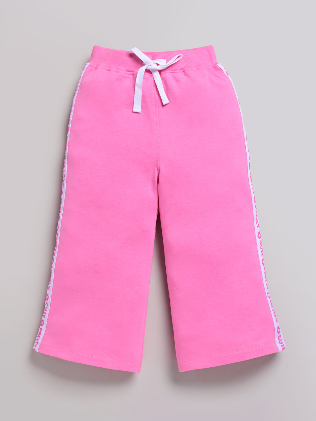 DTD Soft Pure Cotton Solid Color Girls Joggers ON-G-PJ-001-005