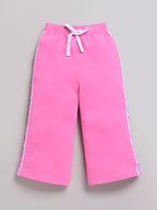 DTD Soft Pure Cotton Solid Color Girls Joggers ON-G-PJ-001-005