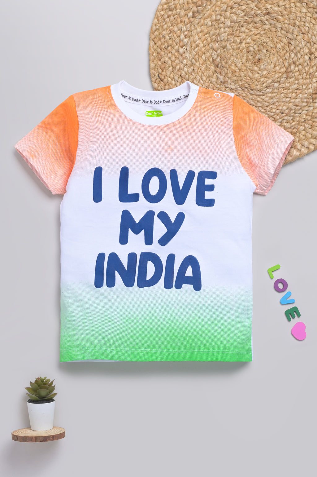 DTD Pure Cotton Half Sleeve Independent T-Shirt for Boys BT-HS-002