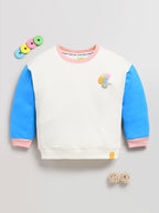 DTD Pure cotton Full Sleeve Round Neck Girls Sweat Shirt ON-G-SW-001/2/3
