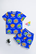 Dear To Dad Pure Cotton AOP Printed Half Sleeve Boys Co-ord Set HS-COS-11 & 12