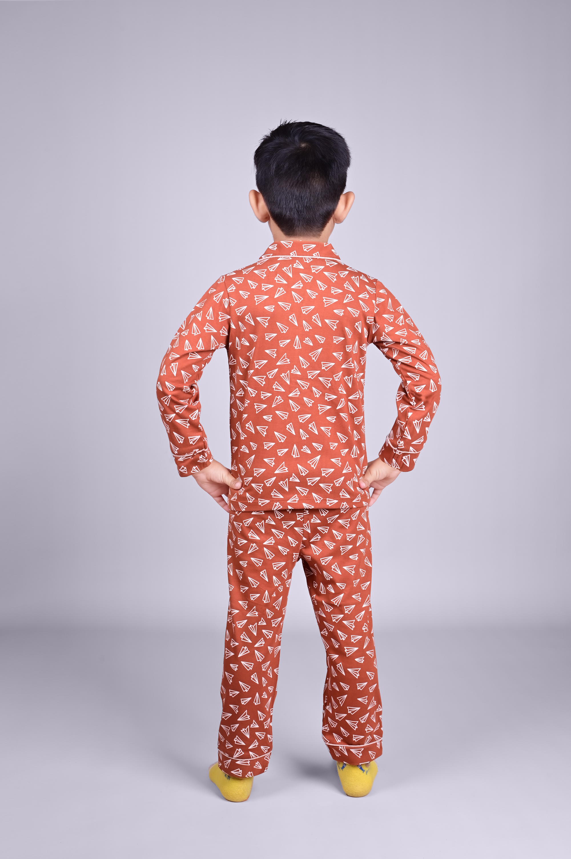 DTD All Over Airplane Printed Baby Boys Night Suit ON-B-FS-NS-26&27