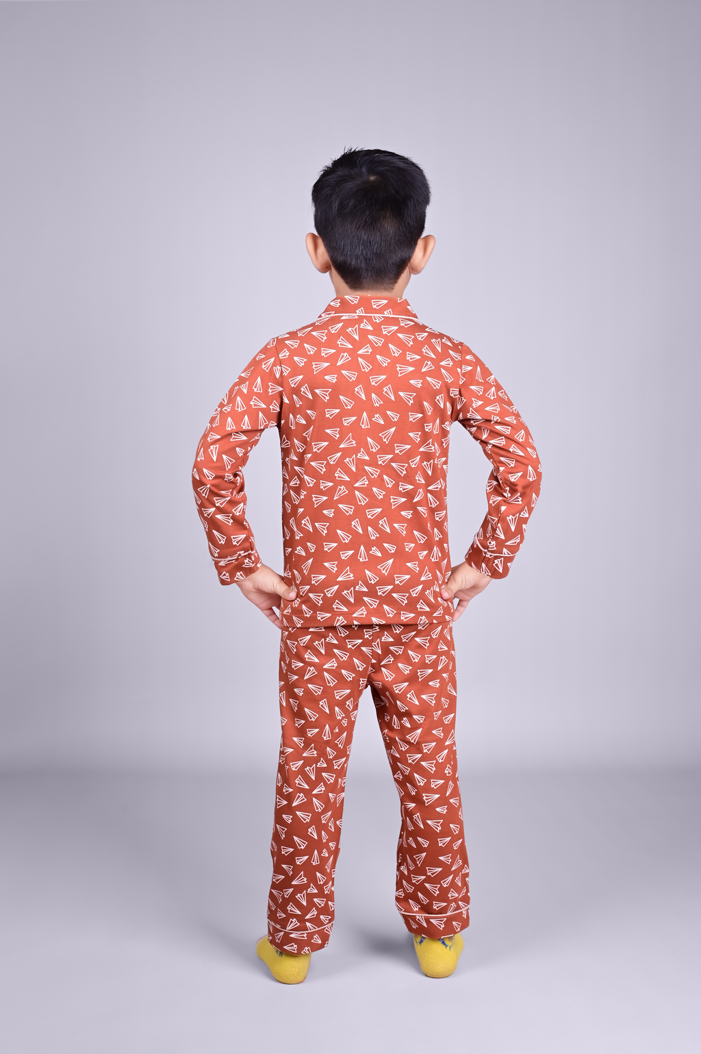 DTD All Over Airplane Printed Baby Boys Night Suit ON-B-FS-NS-26&27