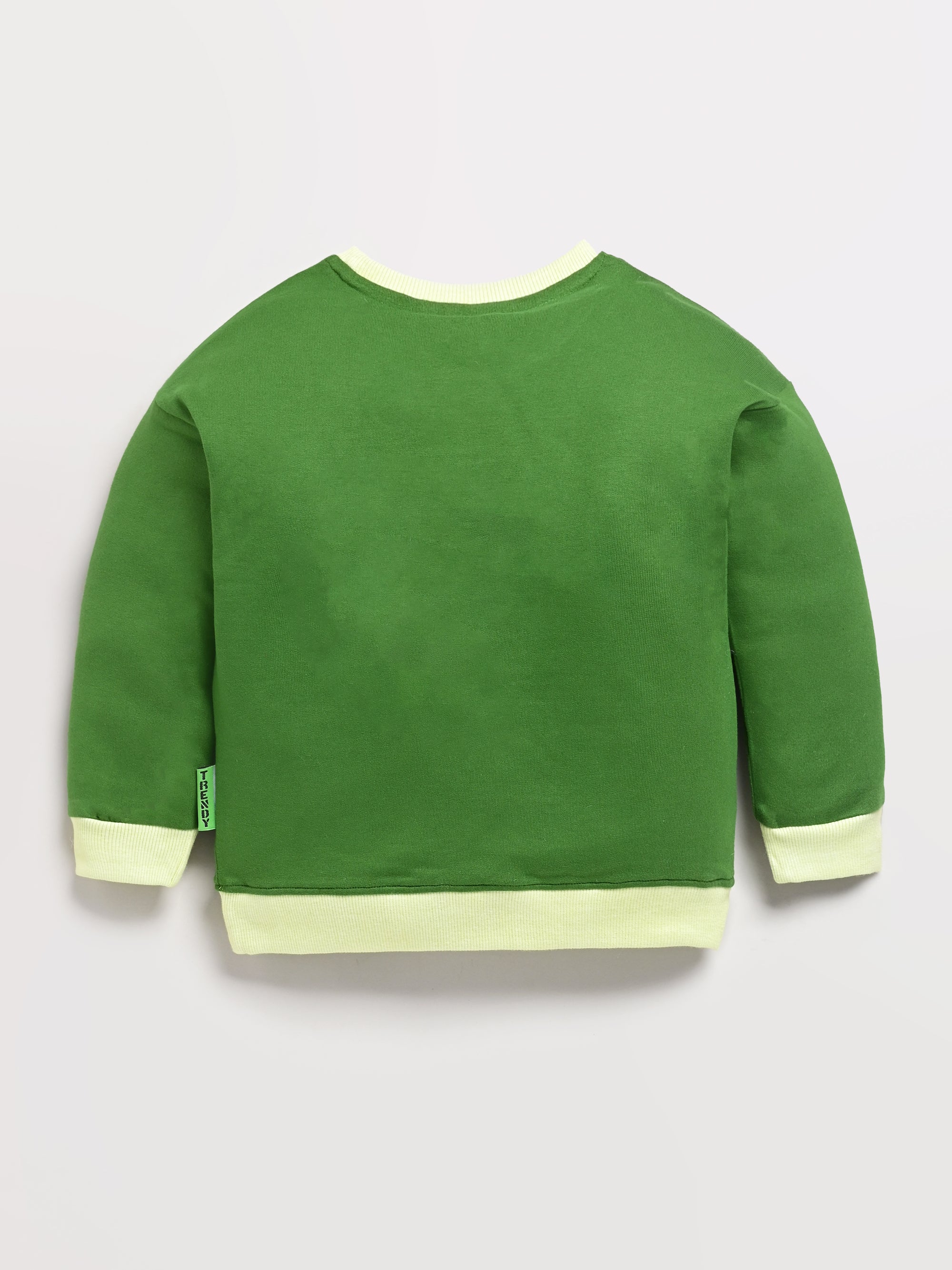 DTD Pure cotton Full Sleeve Round Neck Girls Sweat Shirt ON-B-SW-001/2