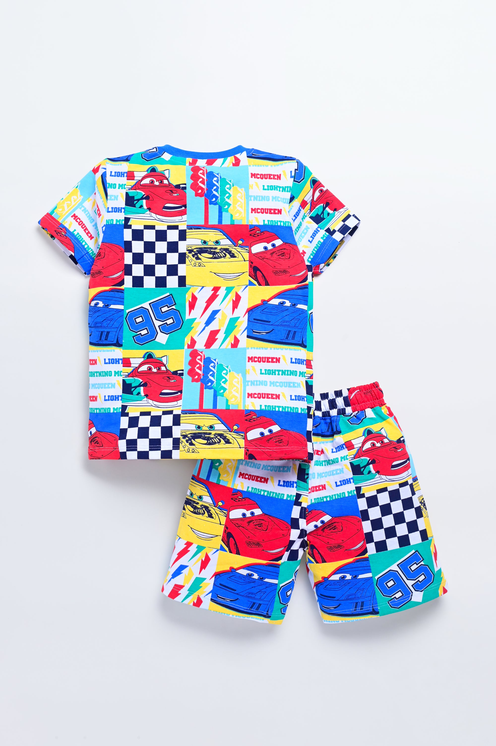Dear To Dad Pure Cotton AOP Printed Half Sleeve Boys Co-ord Set HS-COS-10