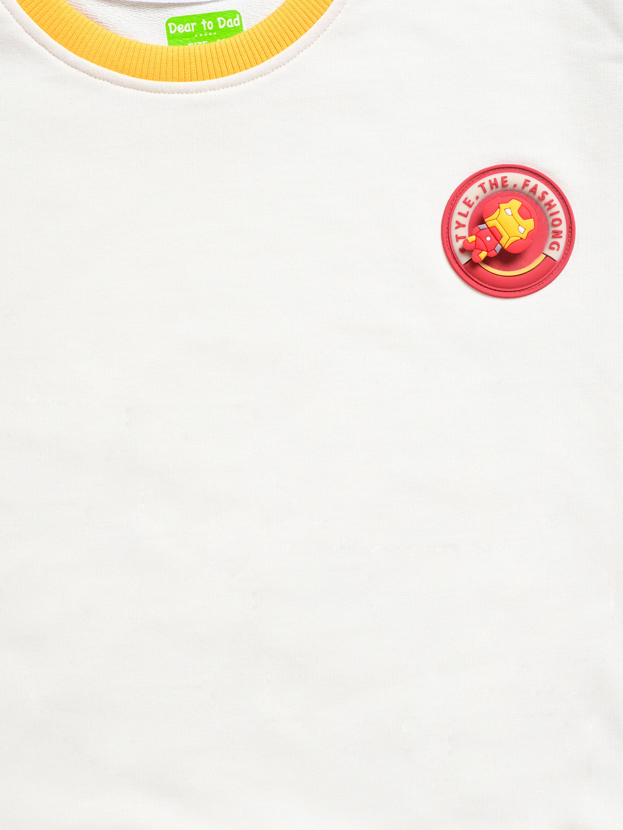 DTD Pure cotton Full Sleeve Round Neck Girls Sweat Shirt ON-B-SW-003/4