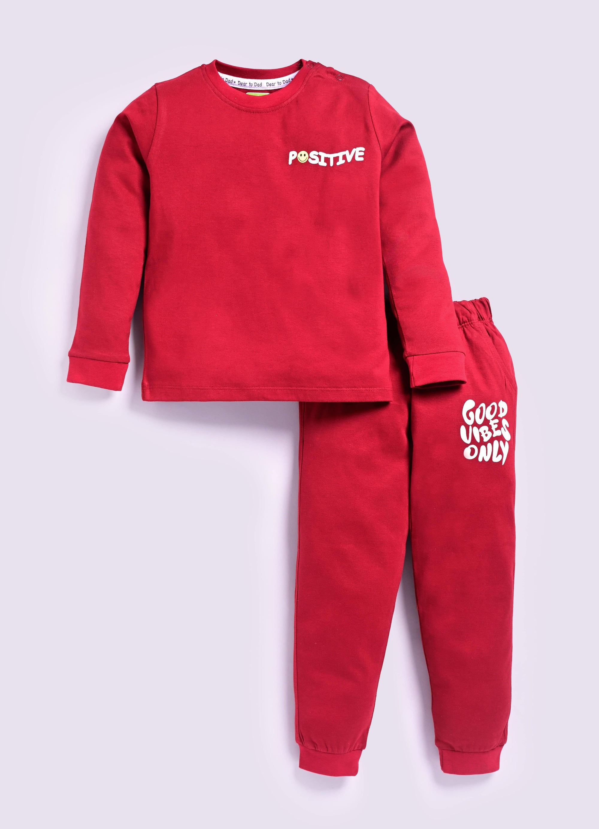 DTD Pure Cotton Full Sleeve All Over Printed Boys Night Suit B-FS-NS-34A & 34B