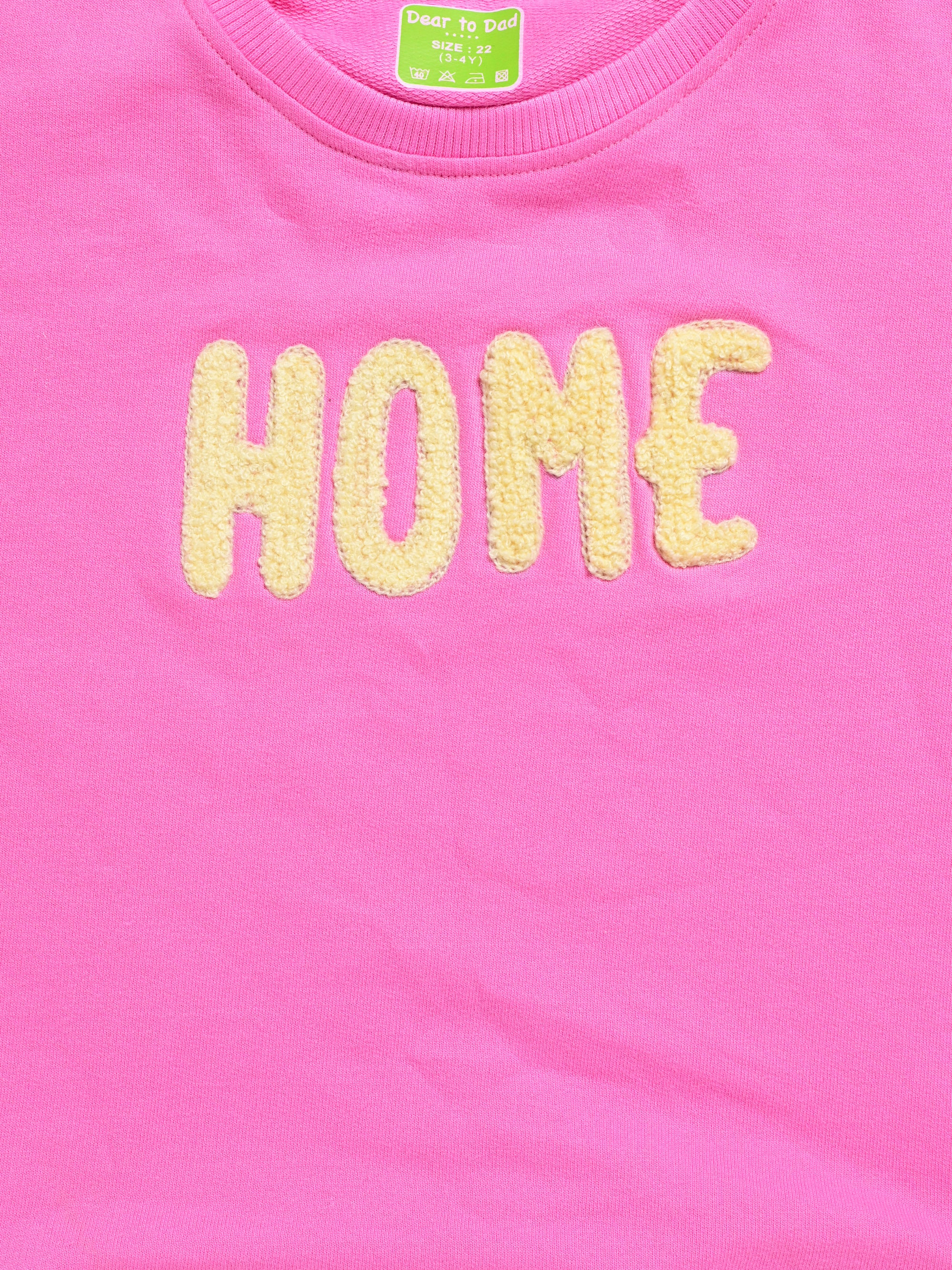 DTD Pure cotton Full Sleeve Round Neck Girls Sweat Shirt ON-G-SW-004/5/6