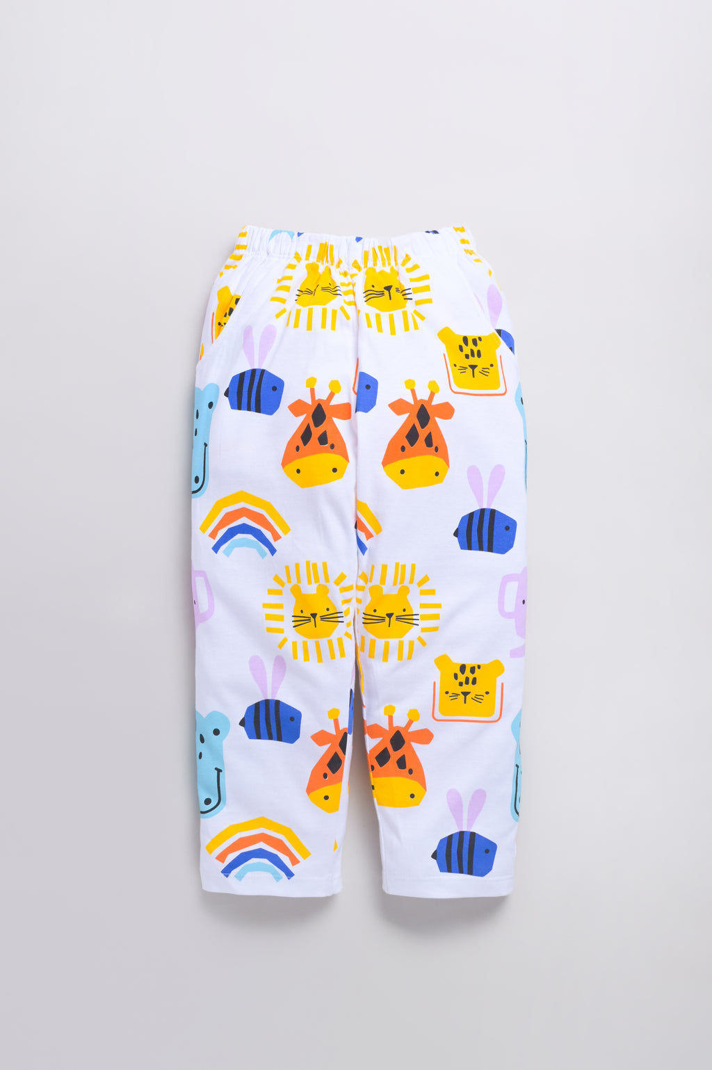 DTD Pure Cotton Full Sleeve All Over Printed Boys Night Suit B-FS-NS-18