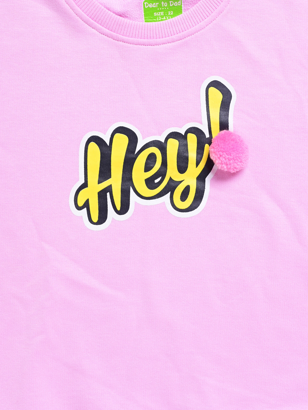 DTD Pure cotton Full Sleeve Round Neck Girls Sweat Shirt ON-G-SW-004/5/6