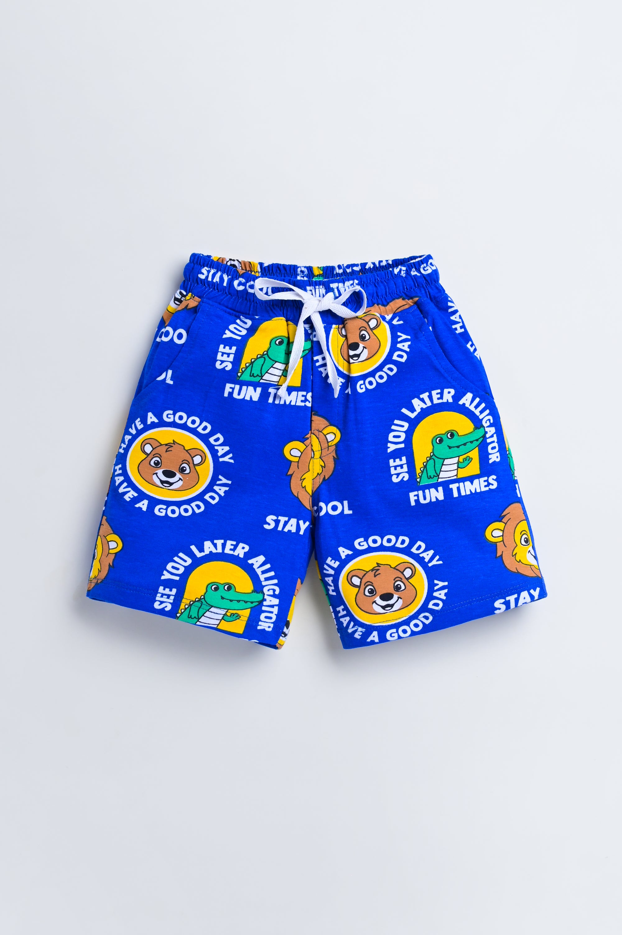 Dear To Dad Pure Cotton AOP Printed Half Sleeve Boys Co-ord Set HS-COS-11 & 12