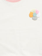 DTD Pure cotton Full Sleeve Round Neck Girls Sweat Shirt ON-G-SW-001/2/3