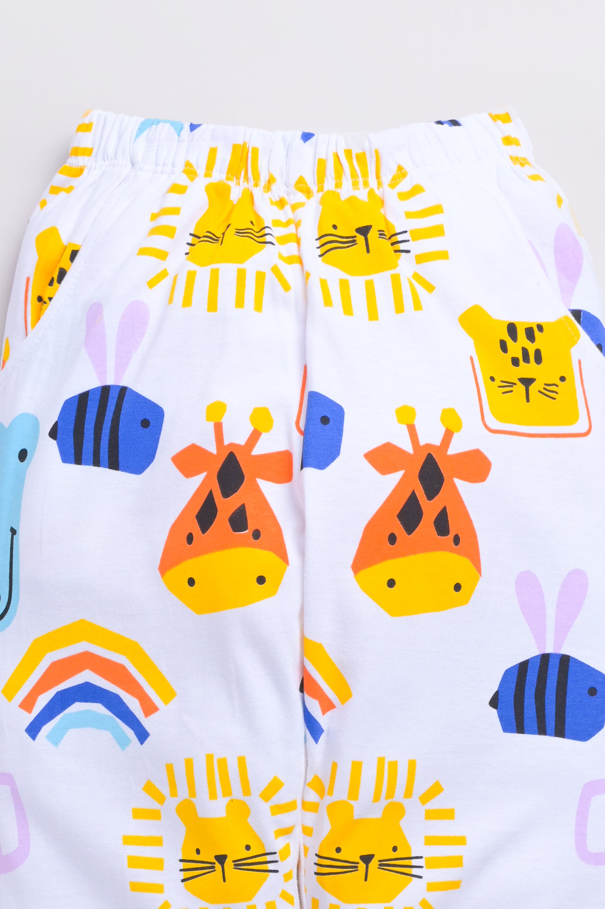 DTD Pure Cotton Full Sleeve All Over Printed Boys Night Suit B-FS-NS-18