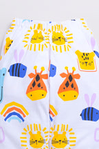 DTD Pure Cotton Full Sleeve All Over Printed Boys Night Suit B-FS-NS-18