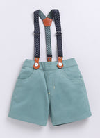 DTD Pure Cotton Half Sleeve Boys Dungaree ON-B-HSD-811