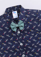 DTD Pure Cotton Half Sleeve Boys Dungaree ON-B-HSD-811