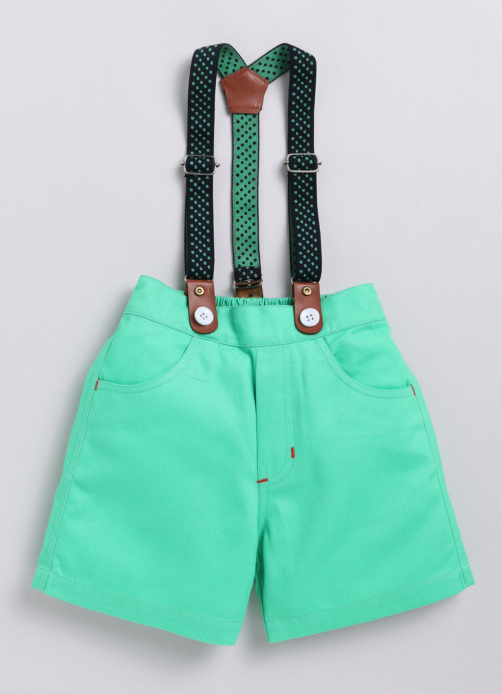 DTD Pure Cotton Half Sleeve Boys Dungaree ON-B-HSD-815