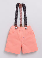 DTD Pure Cotton Half Sleeve Boys Dungaree ON-B-HSD-815