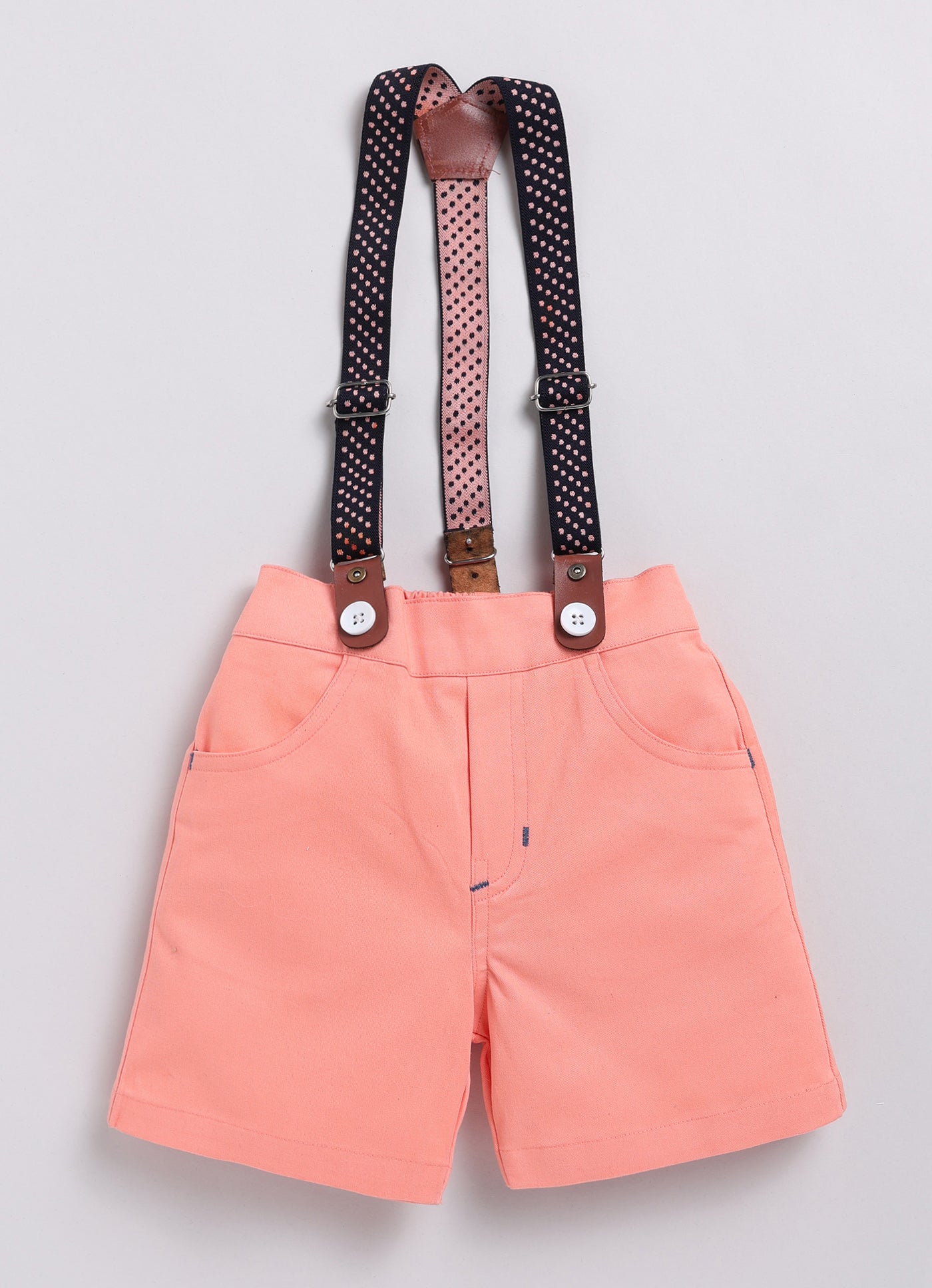 DTD Pure Cotton Half Sleeve Boys Dungaree ON-B-HSD-815