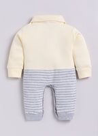 Dear To Dad Pure Cotton Peach Color Panda Printed Baby Romper S-09BA&BB