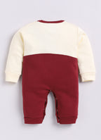 Dear To Dad Pure Cotton Full Sleeve Junior Boss Printed Baby Romper S-14BA&BB