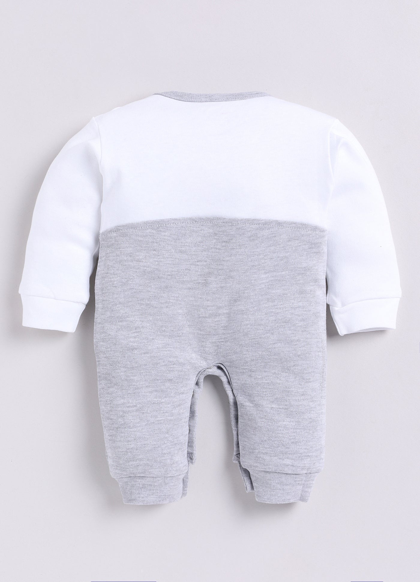 Dear To Dad Pure Cotton Full Sleeve Junior Boss Printed Baby Romper S-14BA&BB