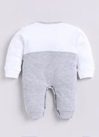 Dear To Dad Pure Cotton Full Sleeve Junior Boss Printed Baby Romper S-14BA&BB