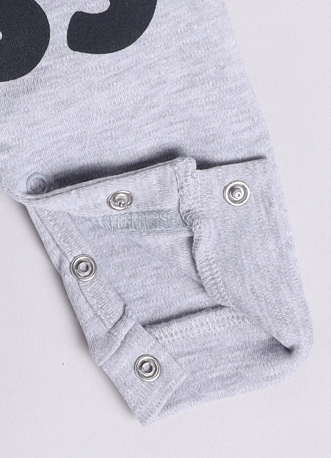 Dear To Dad Pure Cotton Full Sleeve Junior Boss Printed Baby Romper S-14BA&BB
