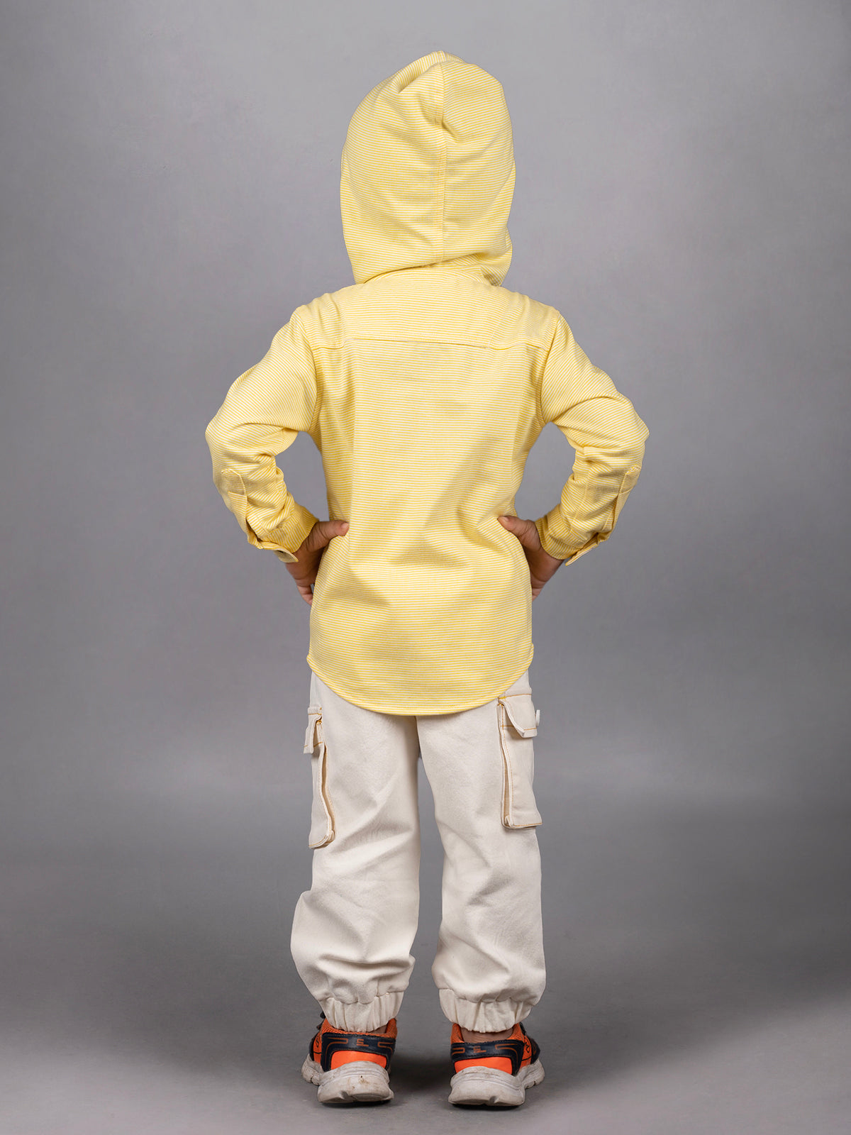 DTD Boys Full Sleeve Hoodie Shirt with Denim Pant B-FSD-836
