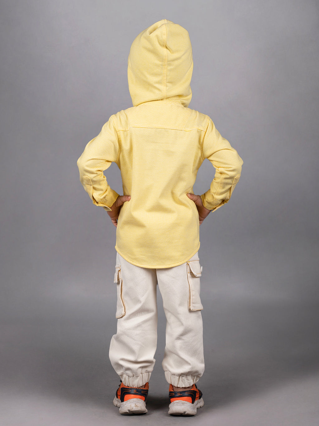 DTD Boys Full Sleeve Hoodie Shirt with Denim Pant B-FSD-836