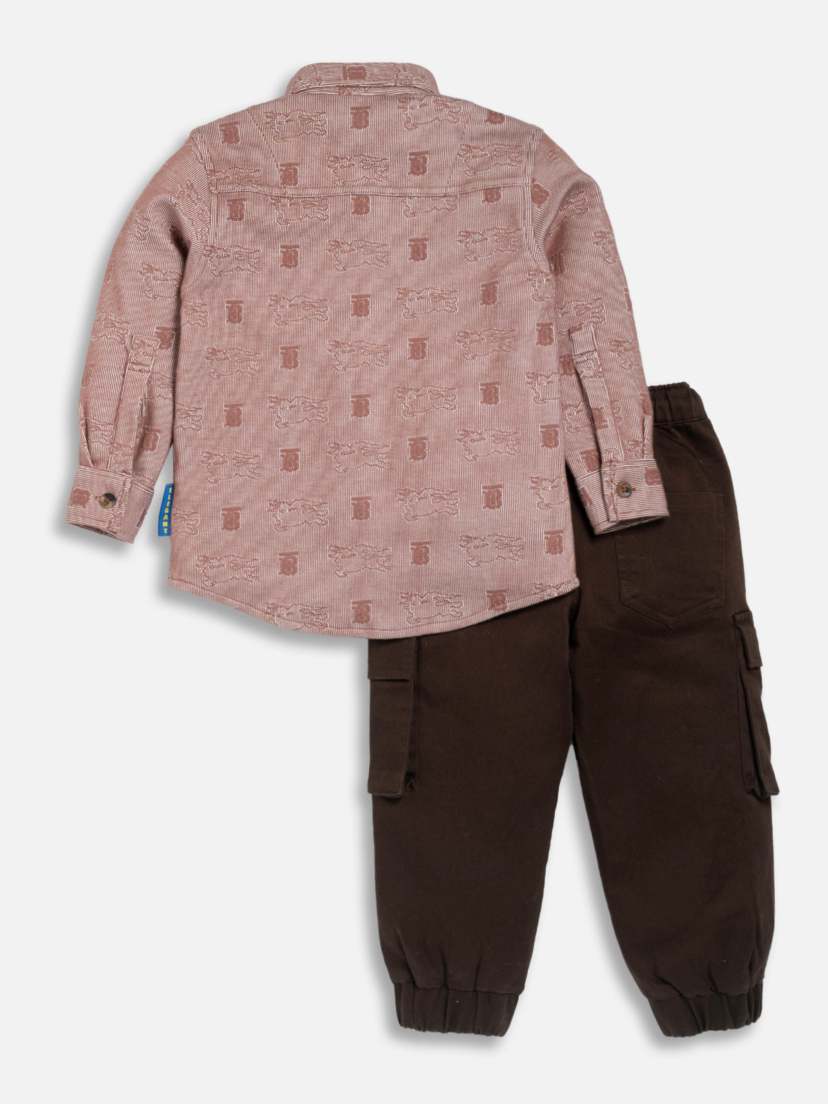 DTD Boys Full Sleeve Shirt with Side Pocket Denim Pant B-FSD-824
