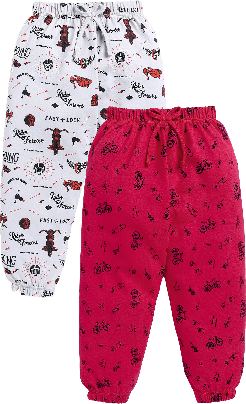 Pure Cotton Boys Pyjama Pack of 2 Red&Millange OL-J-03/04