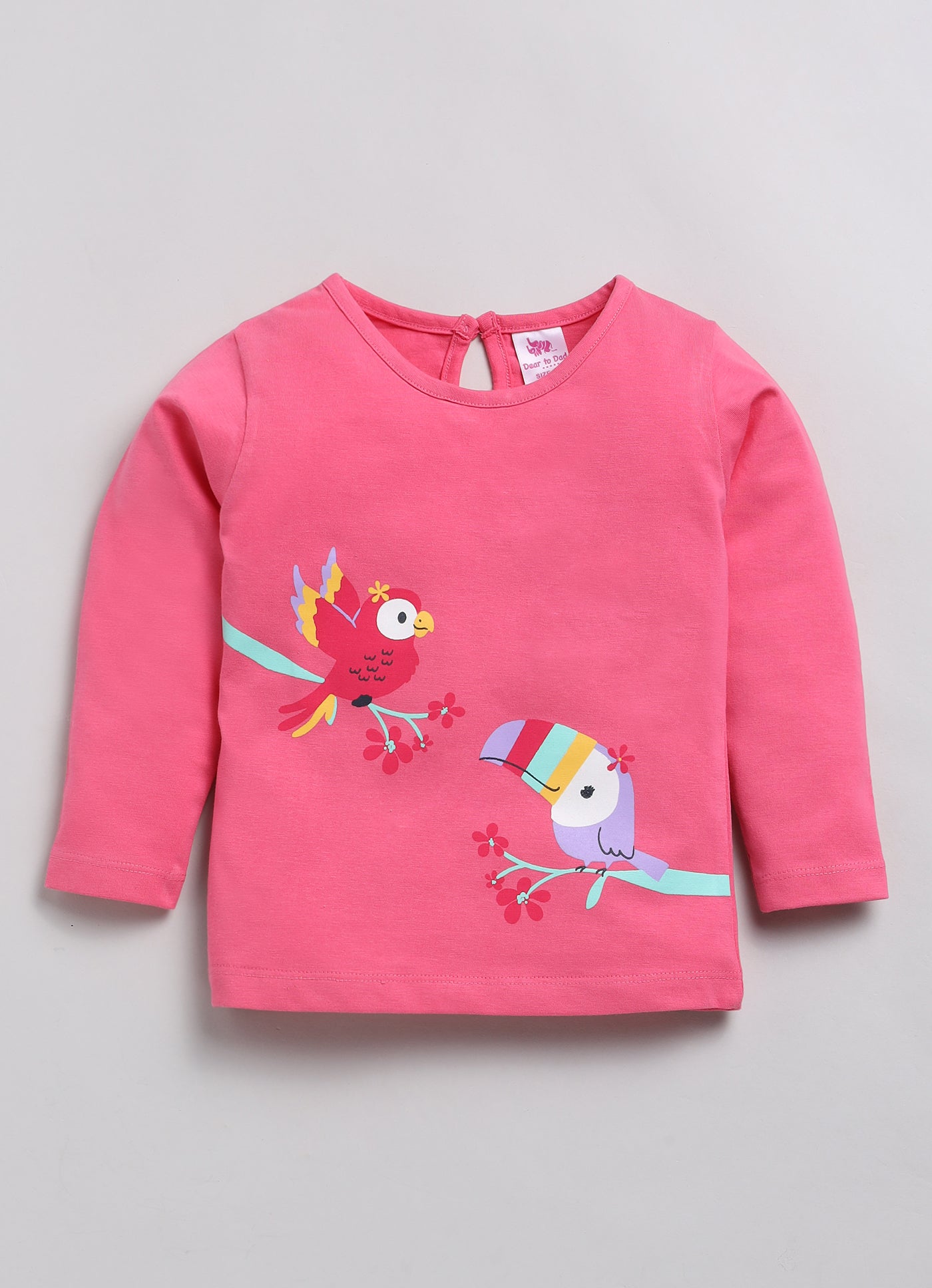 Macaw Printed Full Sleeve Set- 7135