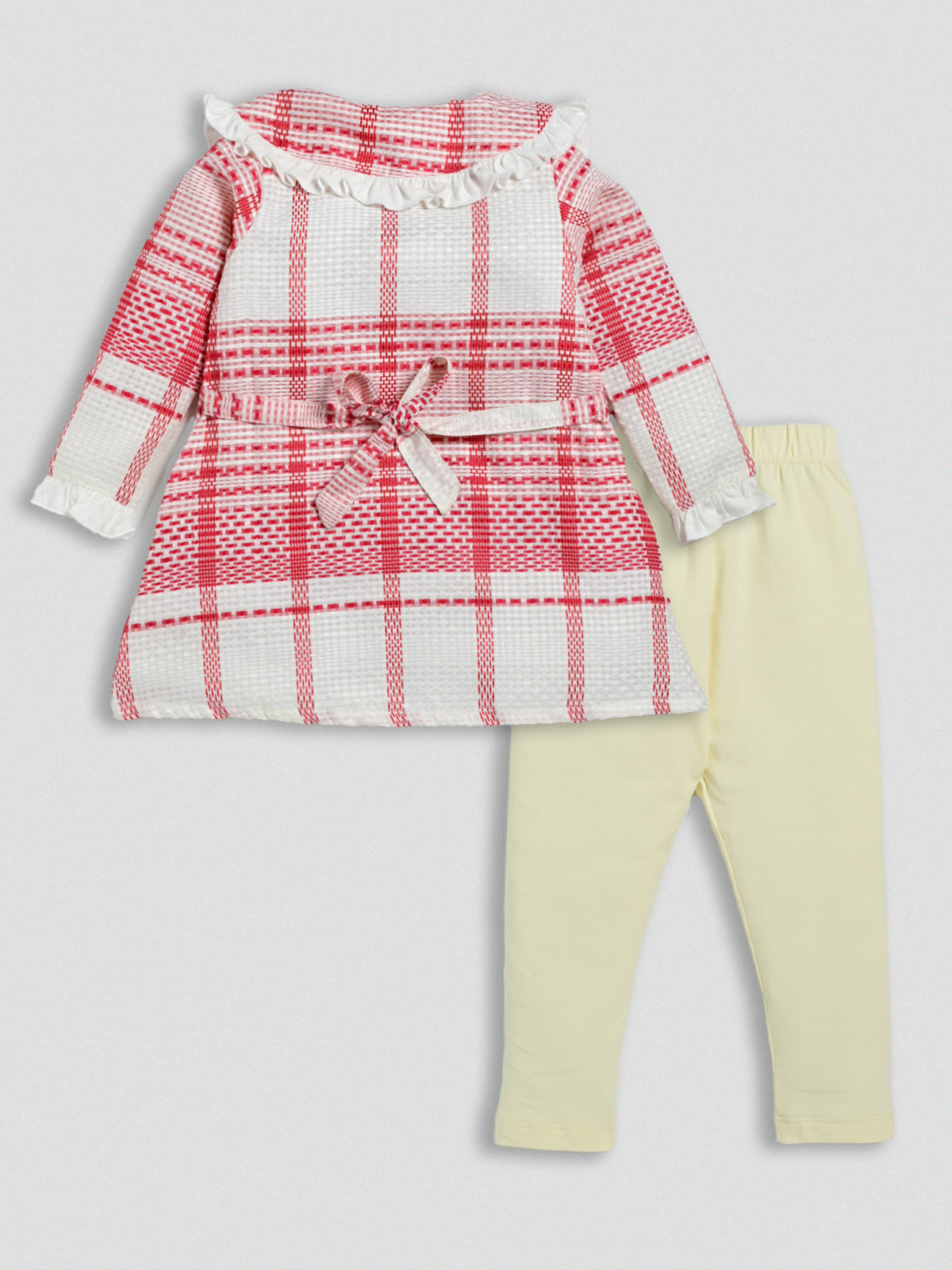 DTD Full Sleeve Cotton Frock with Lycra Laggings G-FS-042