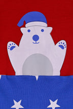 DTD White Bear Printed Infant Baby Romper ON-B-F/S-004